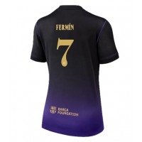Barcelona Fermin Lopez #7 Vieraspaita Naiset 2026-27 Lyhythihainen